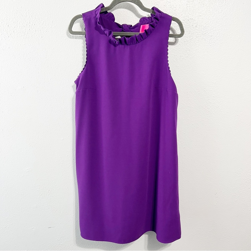 Lilly Pulitzer Allegra purple shift dress size large